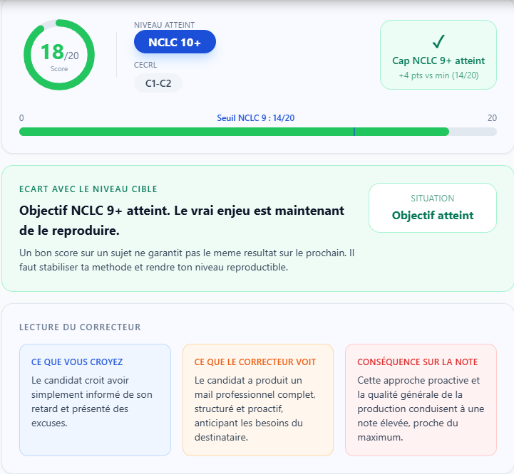 Rapport de correction Expria
